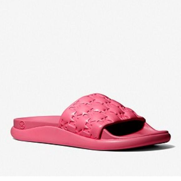 Michael Kors Finnie Logo Slide Sandal - Picture 2 of 8